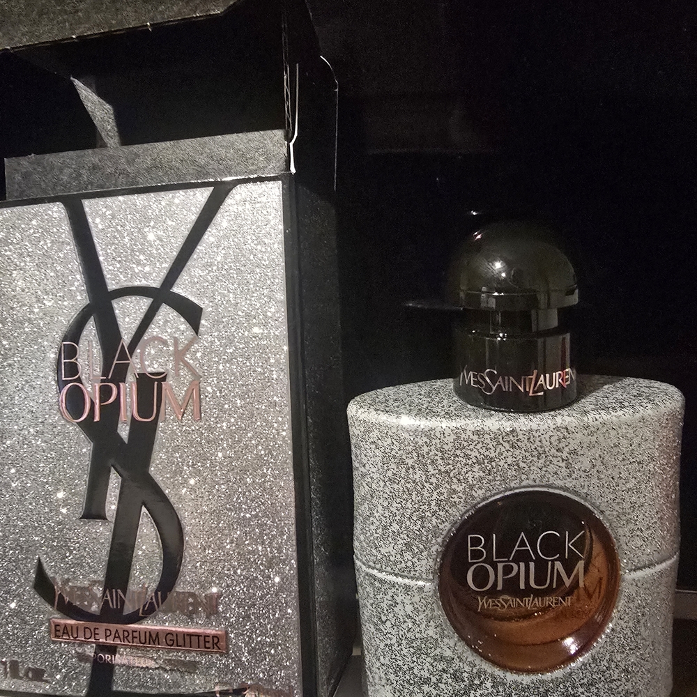 Yves Saint Laurent Black Opium Silver and Black Perfume